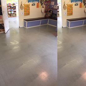 lino floor clean complete